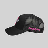 STRENGTH BY FAITH Trucker Hat