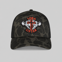 STRENGTH BY FAITH Camouflage Trucker Hat