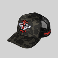 STRENGTH BY FAITH Camouflage Trucker Hat