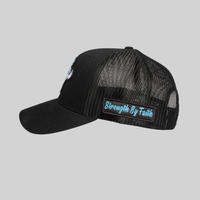 STRENGTH BY FAITH Trucker Hat