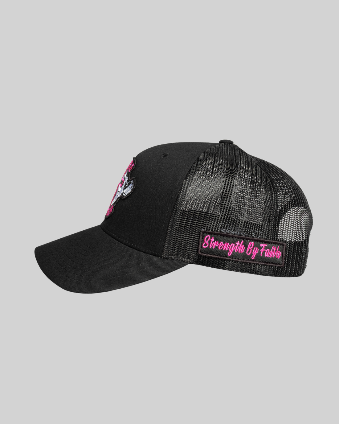STRENGTH BY FAITH Trucker Hat
