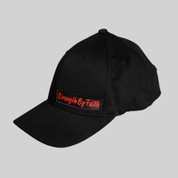 STRENGTH BY FAITH Flex Fit Hat