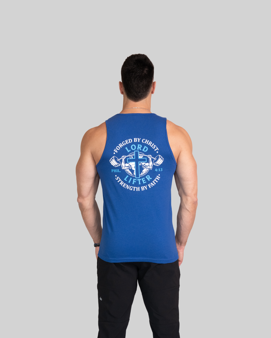 FORGED BY CHRIST Cotton Muscle Tank