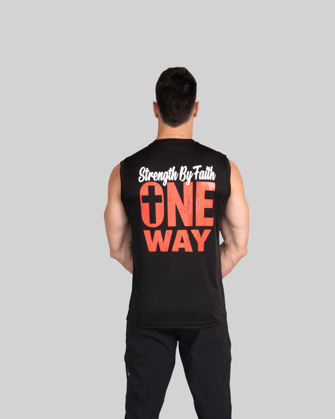 ONE WAY Sleeveless Performance Tee
