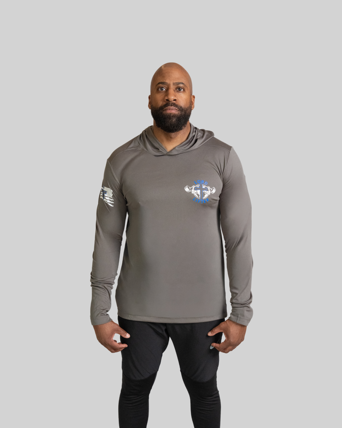 PRAY LIFT GROW Lightweight Performance Hoodie