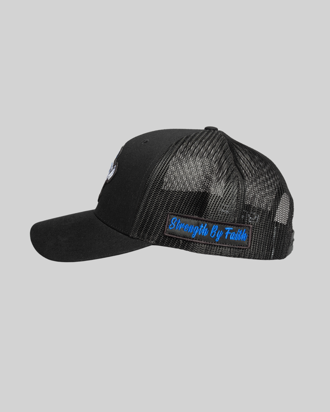 STRENGTH BY FAITH Trucker Hat