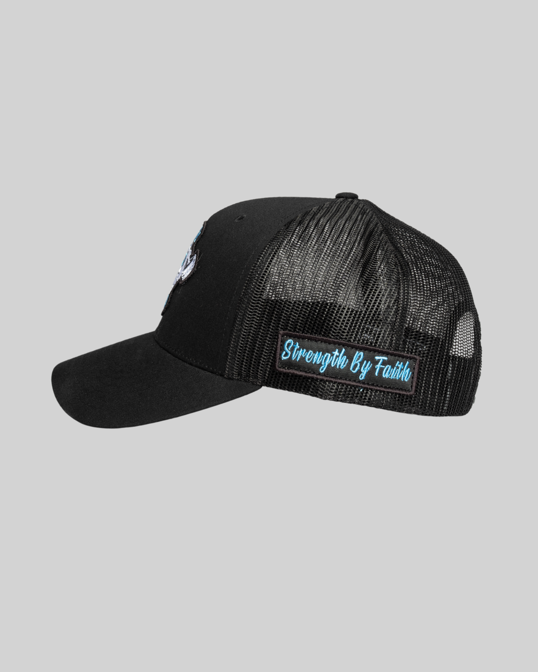 STRENGTH BY FAITH Trucker Hat