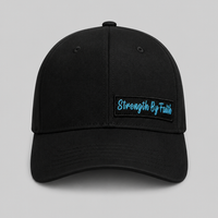 STRENGTH BY FAITH Flex Fit Hat
